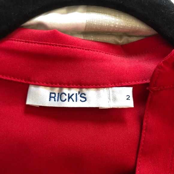 Ricki red blouse - Picture 5 of 6